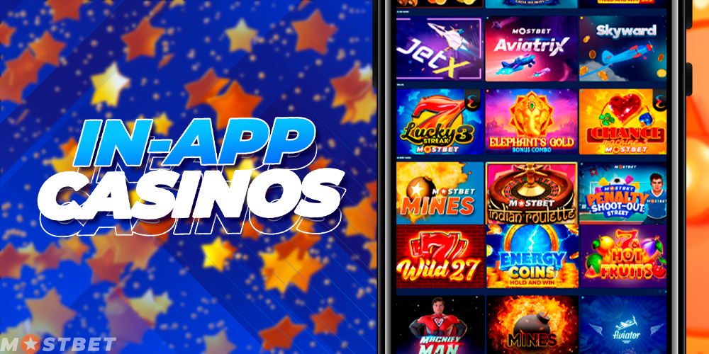 Casino on mobile app