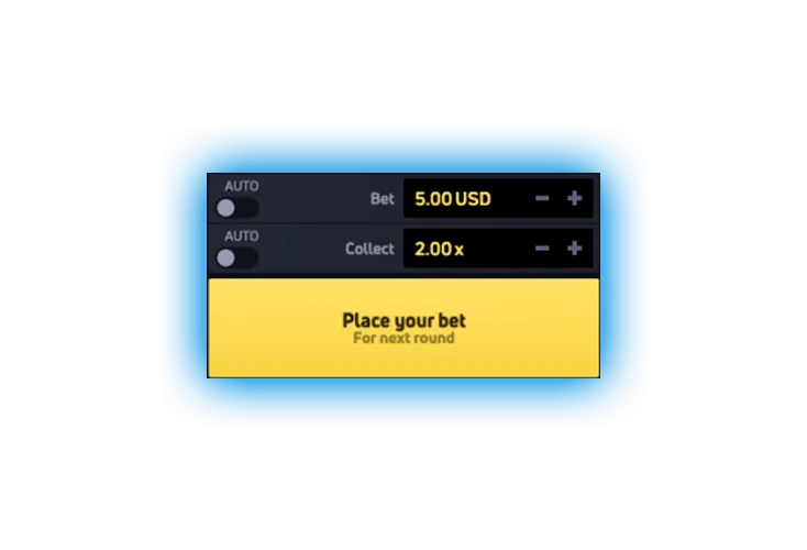 Bet to start the round.