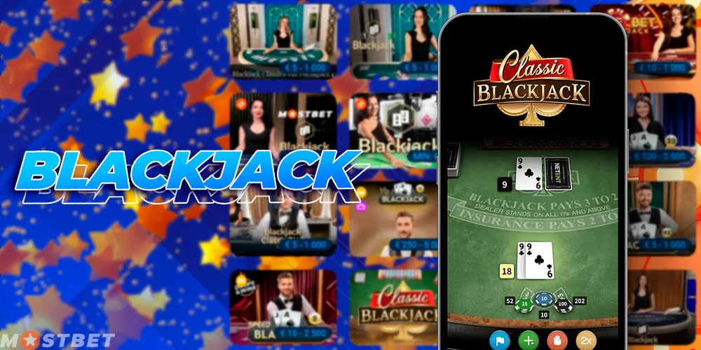 The variety of blackjack games.