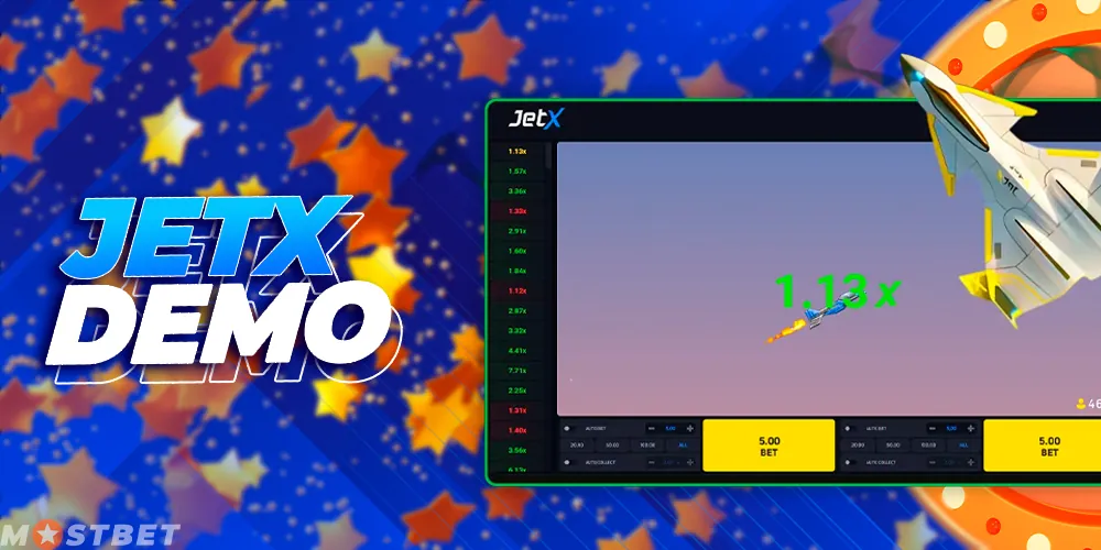 JetX demo safe version.